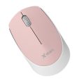 Mouse-ul Wireless X-start cu 1000DPI, 2.4G - Roz