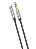 Cablul AUX 3.5mm & USB-C, 1m, Negru – Conexiune Audio