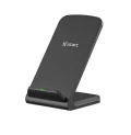 Încărcător Wireless – 15W, cu Suport Telefon de Birou - negru - imagine 2