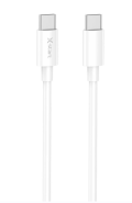 Cablu USB-C la USB-C 60W Alb 100CM – X-start